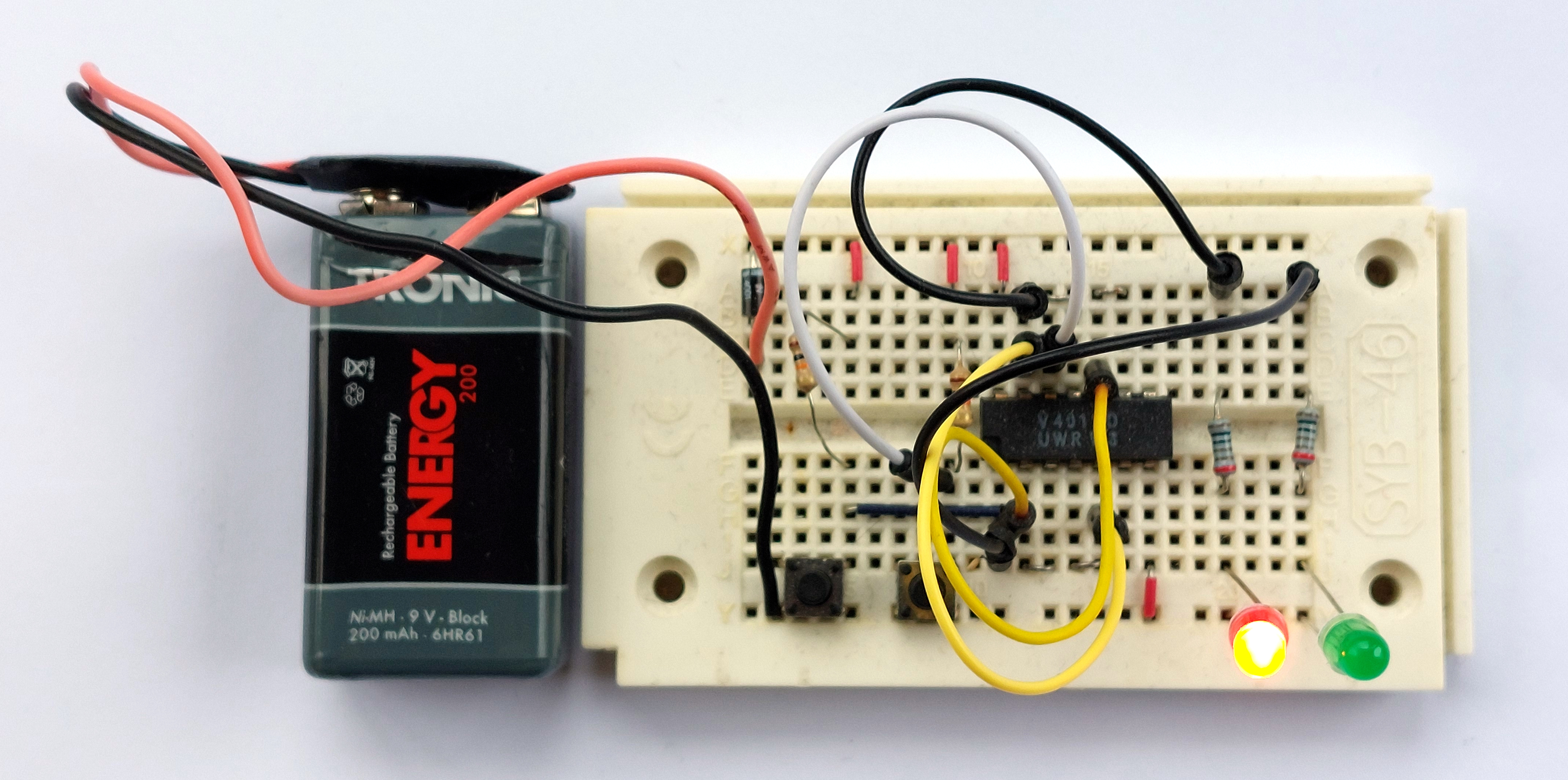 Aufbau des Flip-Flops